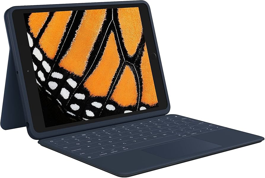 Logitech Rugged Combo 3 Keyboard Case for iPad 7th-9th Gen